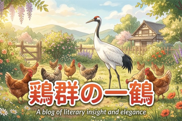 「鶏群の一鶴」の意味は？由来は？使い方を例文で解説！
