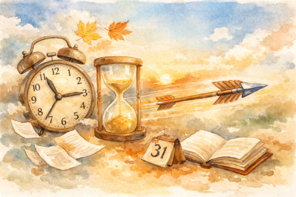 「光陰、矢の如し」の意味は？由来は？使い方を例文で解説！